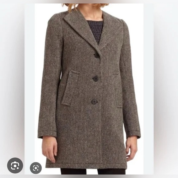 THEORY Taidra Wool Coat - Picture 6 of 6